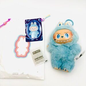 3872 POP MART LABUBU BIG INTO ENERGY CHARM KEYCHAIN PLUSH